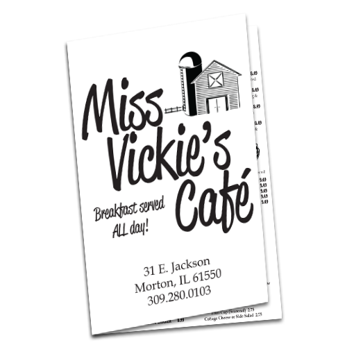 Miss Vickie's Bi-fold To Go Menu Thumbnail