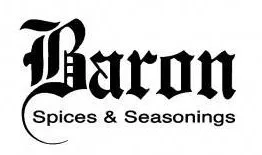 Baron Spices & Seasonings logo for commercial food suppliers and wholesale food distributors in the foodservice industry.