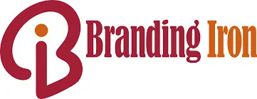 Branding Iron logo featuring a stylized B design in maroon and orange, representing foodservice supply and distribution solutions for commercial food industry clients.
