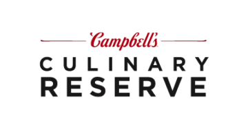 Campbell's Culinary Reserve logo featuring elegant script and bold typography, representing premium culinary solutions for food distributors and wholesale suppliers.