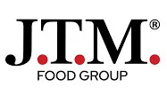 JTM Food Group logo featuring red dots and bold lettering, representing a leading food distributor and supplier for commercial foodservice.