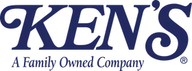 Ken's Family Owned Company logo in dark blue, representing a trusted wholesale food supplier and distributor for the foodservice industry.