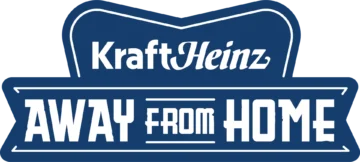 Kraft Heinz Away From Home logo, a leading food supplier brand for commercial foodservice, food distributors, and wholesale food industry professionals.