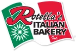 Rotella's Italian Bakery logo featuring green and red colors, representing a wholesale bakery supplier for foodservice and food distribution industries.