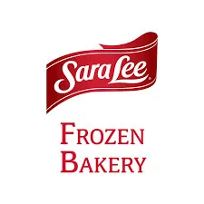 Sara Lee Frozen Bakery logo featuring red ribbon banner design, representing wholesale frozen bakery products for food service distributors and commercial food suppliers.