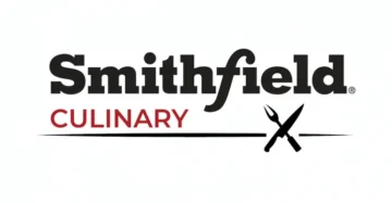 Smithfield Culinary logo featuring utensil crossed fork and knife icon, representing premium meat products for wholesale food distributors and commercial foodservice suppliers.